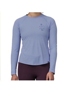 Patagonia Capilene Cool Trail Long Sleeve Baselayer Graphic Hiking Shirt Size XS